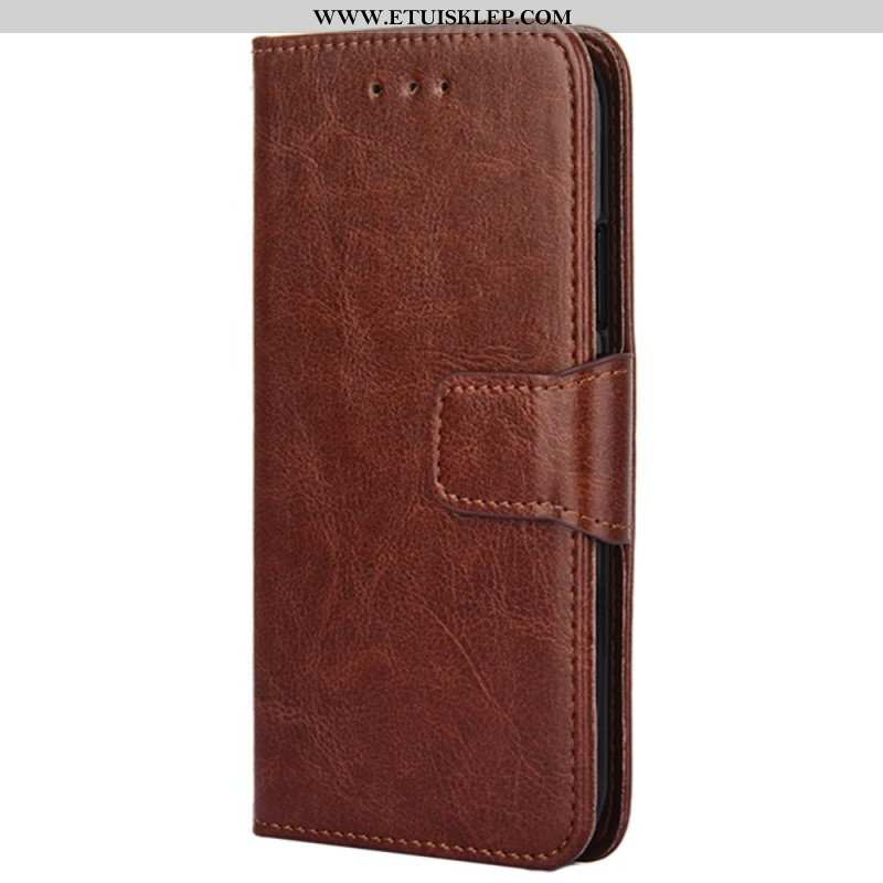 Etui Folio do Samsung Galaxy M53 5G Efekt Skóry Vintage